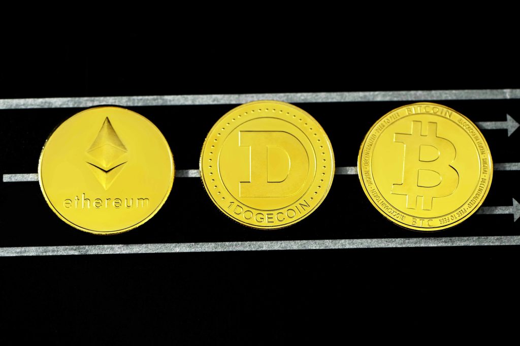 Bitcoin, Ethereum, And Dogecoin Dominate Social Buzz