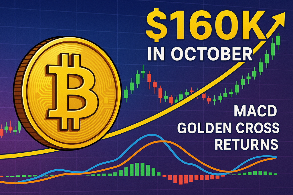 Bitcoin price can hit $160K in October as MACD golden cross returns Bitcoin price can hit $160K in October as MACD golden cross returns