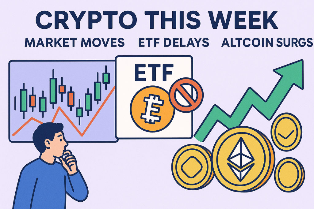 Market Moves, ETF Delays & Altcoin Surges