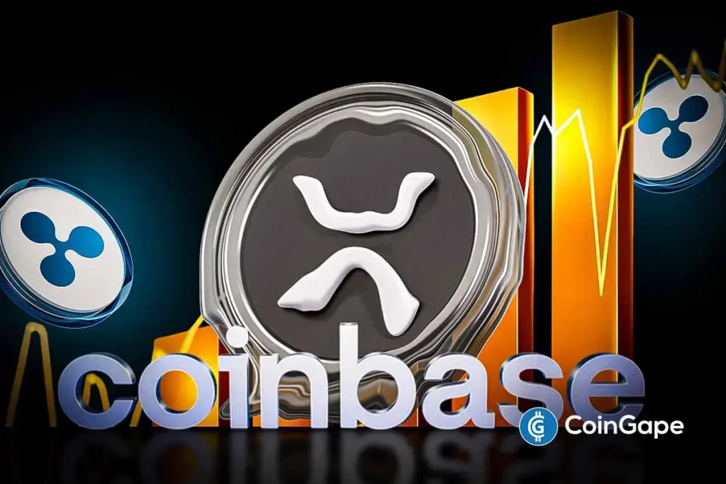 XRP supply on Coinbase tanks to 99 million