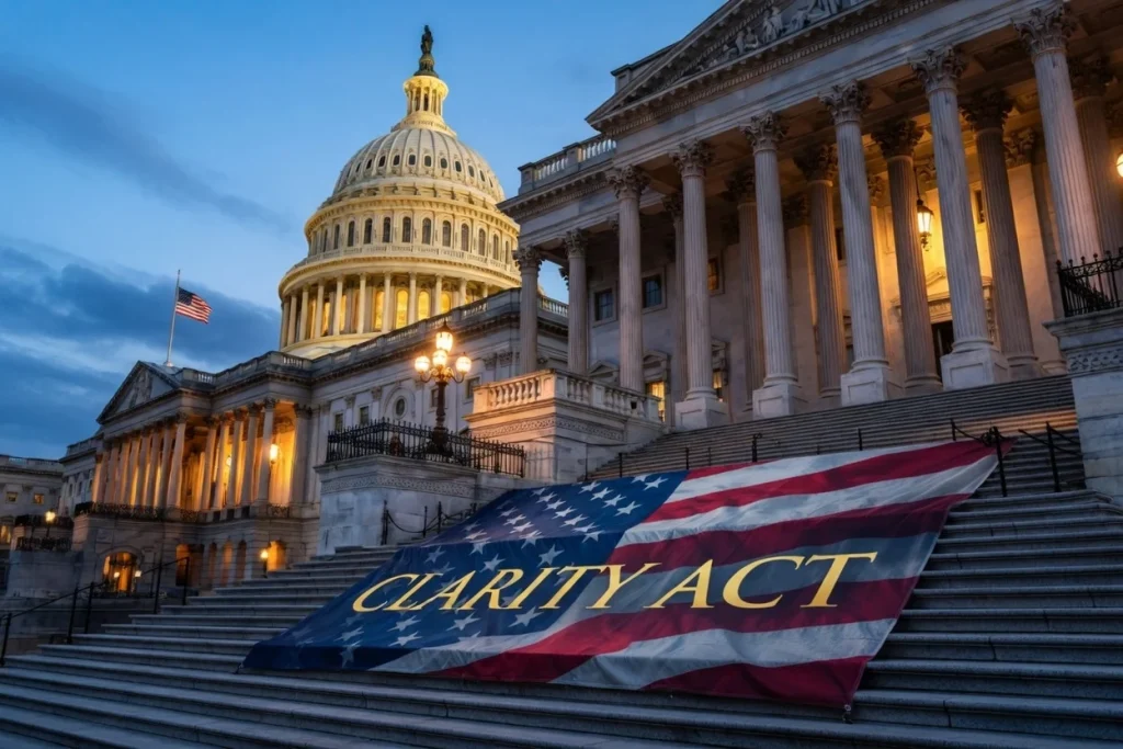 Senate Banking Panel to Debate CLARITY Act May 14