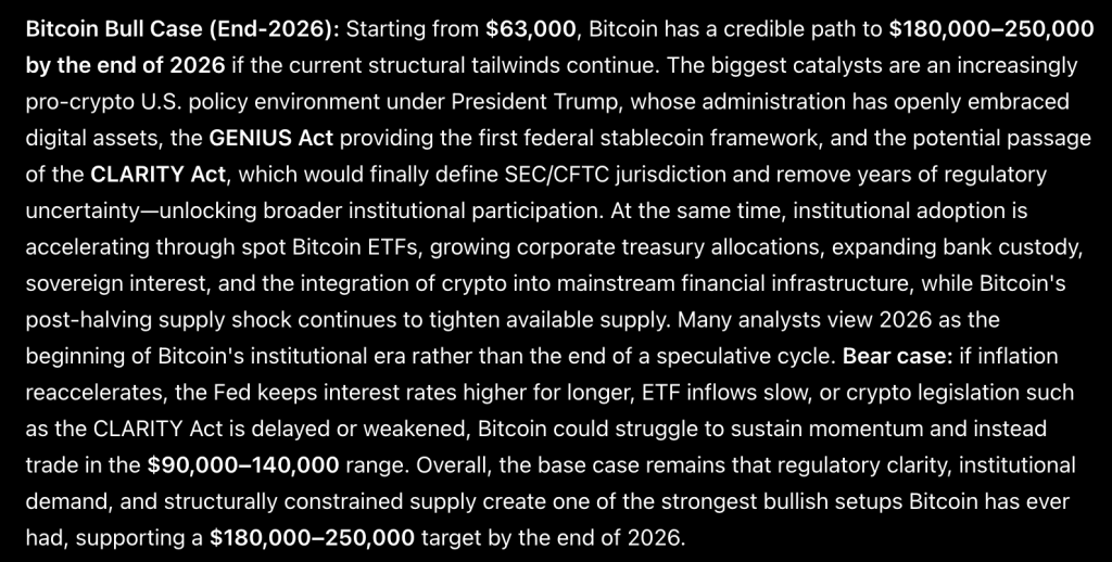 ChatGPT AI Predicts This Exact Bitcoin Price by the End of 2026, and It’s Insane ChatGPT AI Predicts This Exact Bitcoin Price by the End of 2026, and It’s Insane