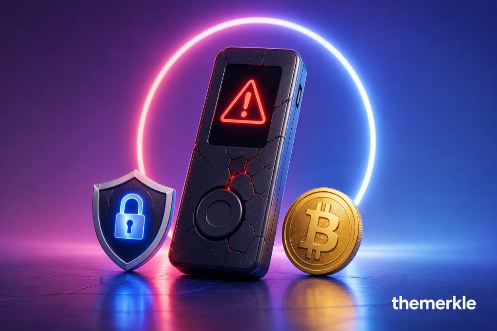 Inside A Brutal Month For Hardware Wallets : Was ZachXBT Right All Along? The Merkle logo